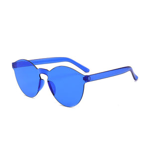 Rimless Colorful Sunglasses