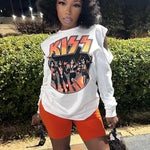 Kiss Graphic Sweater