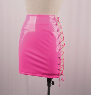 Neon Sheer Bodysuit/Skirt