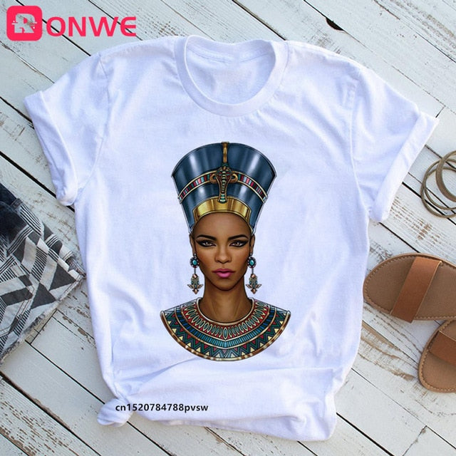 African American Print T-Shirts
