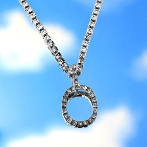 Initial Bling Necklace