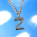 Initial Bling Necklace