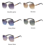 Men's Plaid Vintage Sunglasses