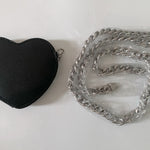 Heart Shape Chain Waist Bag