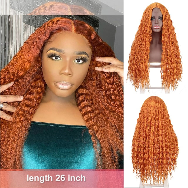 Synthetic Kinky Curly Wig