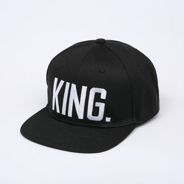 King & Queen Snapback Hat