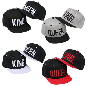 King & Queen Snapback Hat
